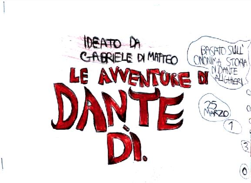 CLICCA SULL'IMMAGINE PER VISUALIZZARE IL NOSTRO SFOGLIABILE SUL DANTEDì IDEATO  DA GABRIELE DI MATTEO 2C.